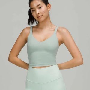 BRAND NEW Lululemon Align Tank Size 6 - Silver Blue